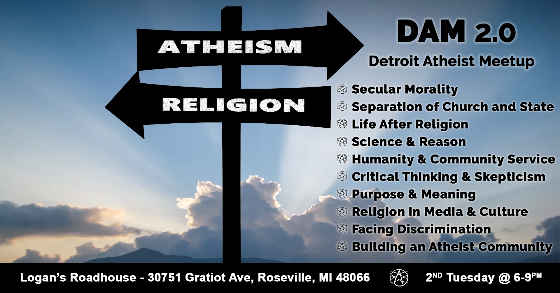Detroit Atheist MeetUp